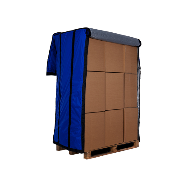 Housse Isotherme pour palette 80 x 120 x 180 cm PARACALOR Housse isotherme PARACALOR pour palette ajustable des 4 côtés