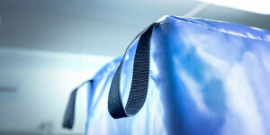 Housse palette detail sangle