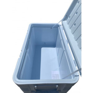 photo glacière isotherme 100 litres couvercle ouvert