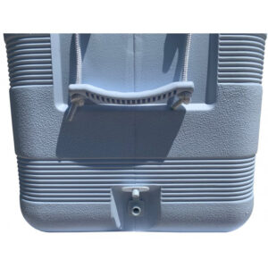 photo glacière isotherme 100 litres détail robinet