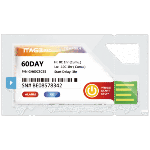 Enregistreur de température usage unique ITAG3 PRO [Lot de 20 unités]